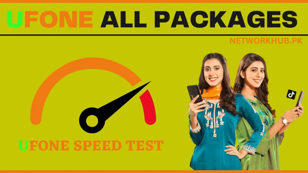 Ufone Call, SMS & Internet Packages With Internet Speed Test