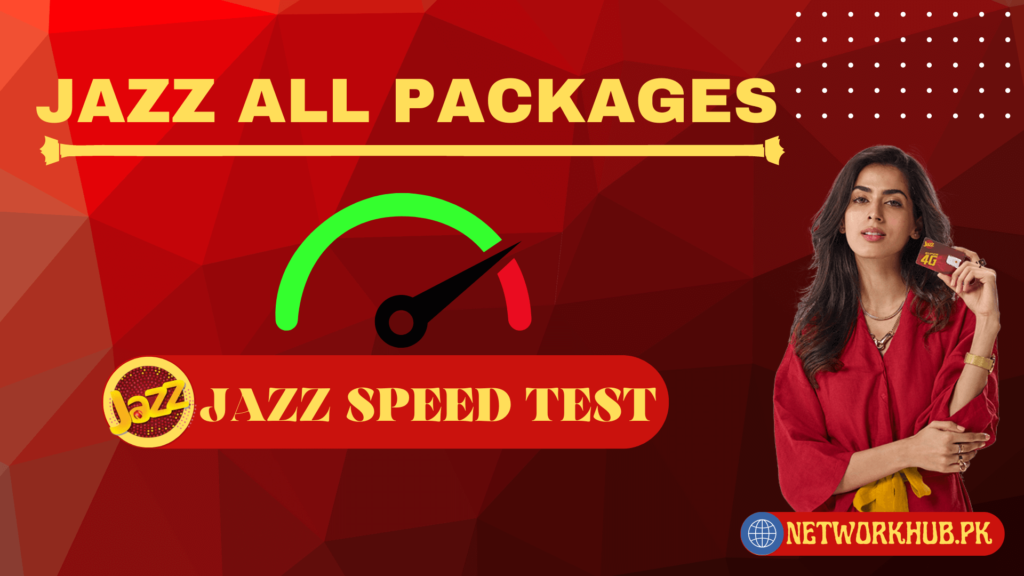 Jazz Call SMS & Internet All Packages + Internet Speed Test